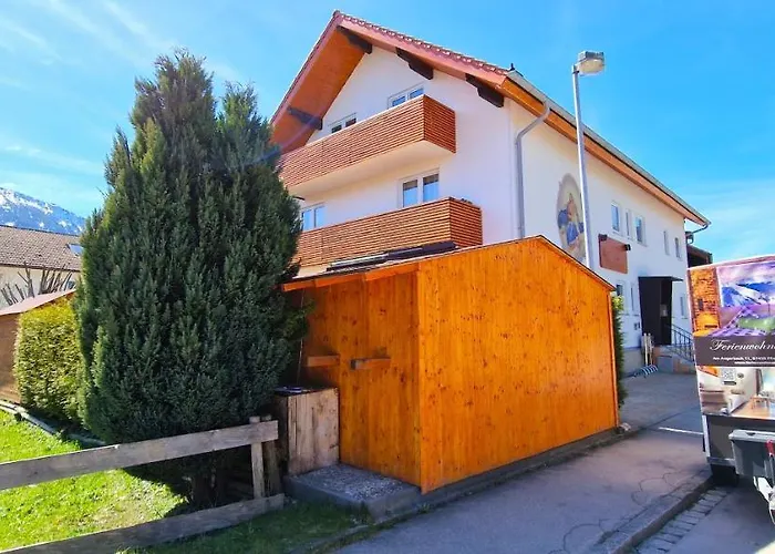 Lejlighed Kienberg - Modernes 2-zimmer-apartment Im Allgaeu-stil Mit Alpenpanorama In Zentraler Lage In *